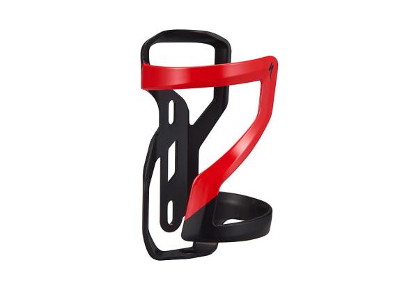 Specialized Zee Cage II &ndash; Right One Size Matte Black/Flo Red