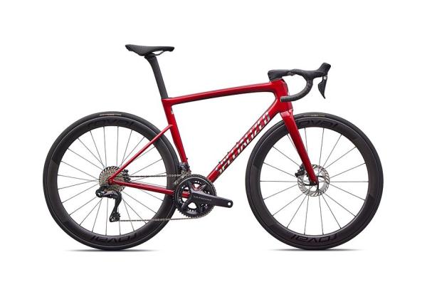 Specialized TARMAC SL8 PRO DI2 44 RED SKY/CHROME DECAL