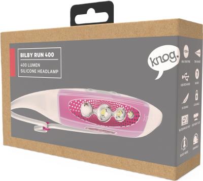 Knog Stirnlampe Bilby Run violet grape  Produktbild 4