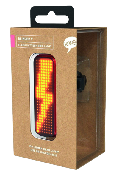 Knog R&uuml;cklicht Blinder V Bolt black  Produktbild 7