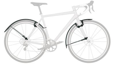 SKS Schutzblechgarnitur Speedrocker Kunststoff 28" 42mm schwarz  Produktbild 1