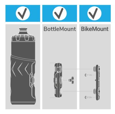 MonkeyLink Trinkflasche Monkey Bottle Twist 590 ml mit Rahmenhalter  Produktbild 5