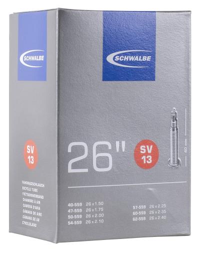 Schwalbe Schlauch SV13 26" 40/62-559 Prestaventil offen  Produktbild 1