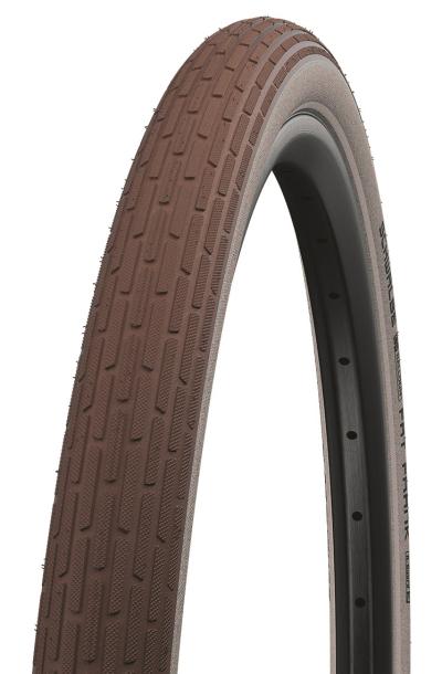 Schwalbe Pneu Fat Frank 26x2.35 Starr mit Reflexstreifen creme  Produktbild 1