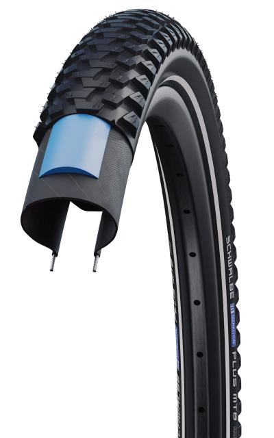 Schwalbe Pneu Marathon Plus MTB 29x2.10 Starr mit Reflexstreifen black  Produktbild 2
