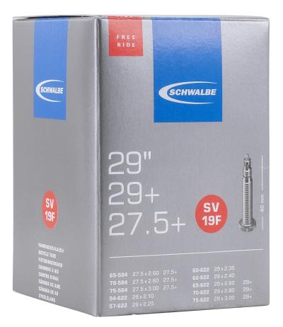 Schwalbe Schlauch SV19F Freeride 27.5-29" 54/75-584/622 Prestaventil 40mm  Produktbild 1