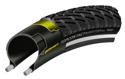 Continental Pneu TopContact Winter II Premium 27.5x2.0 Falt mit Reflexstreifen black  Produktbild 1