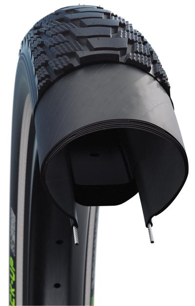 Schwalbe Pneu Pick-Up 20x2.35 Starr mit Reflexstreifen black  Produktbild 3