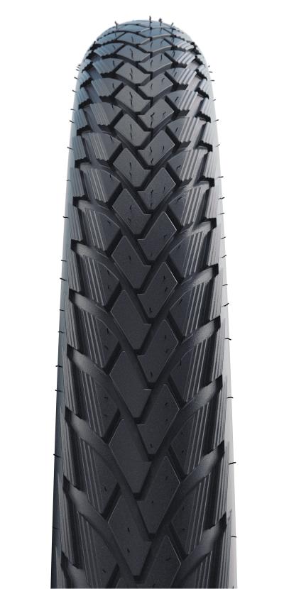 Schwalbe Pneu Green Marathon 26x1.50 GG Starr mit Reflexstreifen black  Produktbild 1