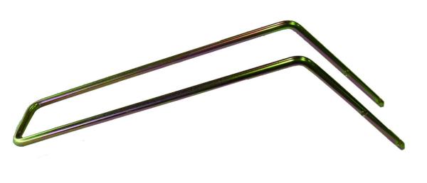 Ok Baby Kindersitz-Federstahlb&uuml;gel f&uuml;r Fahrradrahmen nach hinten neigend 