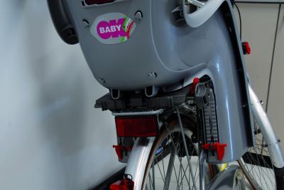 Ok Baby Gep&auml;cktr&auml;ger Adapter f&uuml;r Baby Shield silber  Produktbild 2