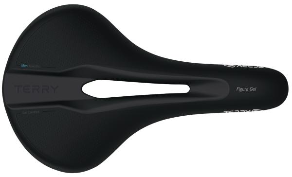 Terry Sattel Figura Gel Man mit &Ouml;ffnung black 