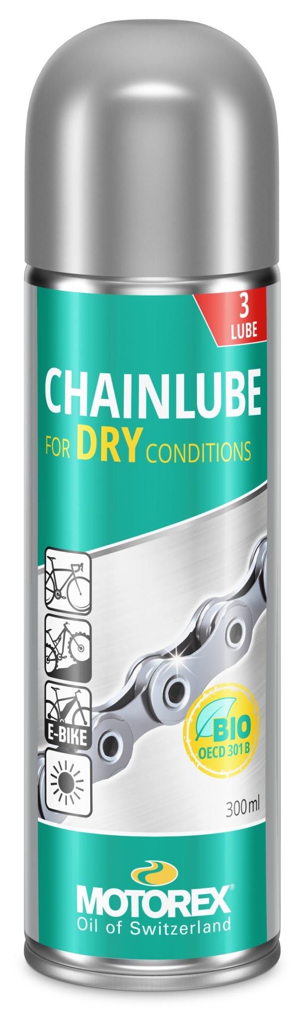 Motorex Chainlube DRY Ketten&ouml;l Spray 300 ml 