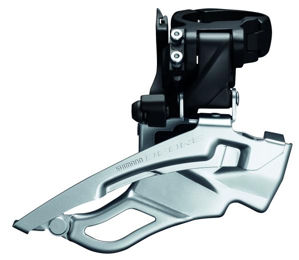 Shimano Umwerfer DEORE FD-T6000 3x10 Down Swing 63-66&deg; Schelle (34.9/31.8/28.6 mm) schwarz 