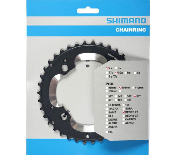 Shimano Kettenblatt XT FC-M785 38 Z&auml;hne AM 