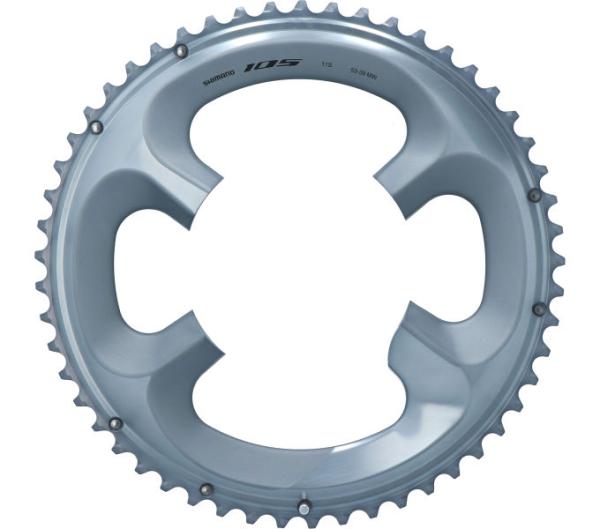 Shimano Kettenblatt 105 FC-R7000 53 Z&auml;hne MW silber 