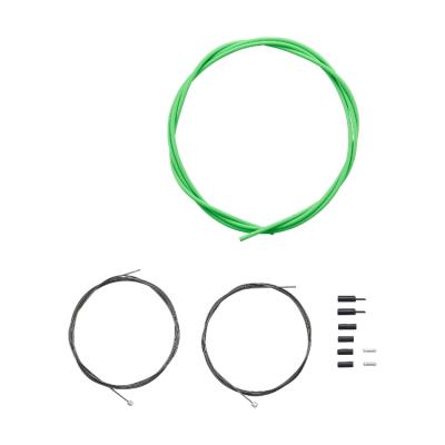 Shimano Schaltzugset Road Optislik gr&uuml;n Blister  Produktbild 1