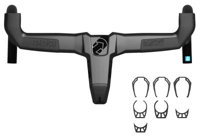 PRO Lenker Road Vibe EVO 40 cm 105 mm Carbon schwarz incl. Spacer  Produktbild 3